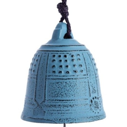 Cloche Furin bleu clair