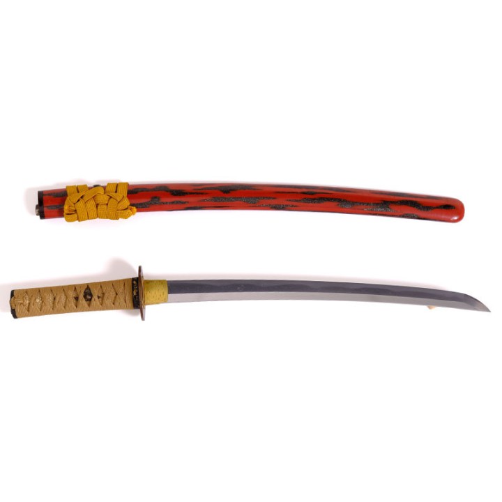 Wakizashi - Settsu Ju Kanekuni - 摂津住包国 - Sold