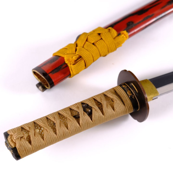 Wakizashi - Settsu Ju Kanekuni - 摂津住包国 - Sold