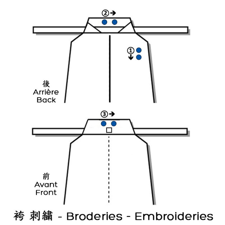 Hakama Coton Indigo 11000