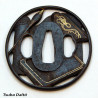 Tsuba Daisho Sukashi Bunbōshihō 文房四宝 - École Shoami