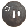 Tsuba Asanoha 麻の葉 (feuille de lin)