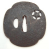 Tsuba Asanoha 麻の葉 (feuille de lin)