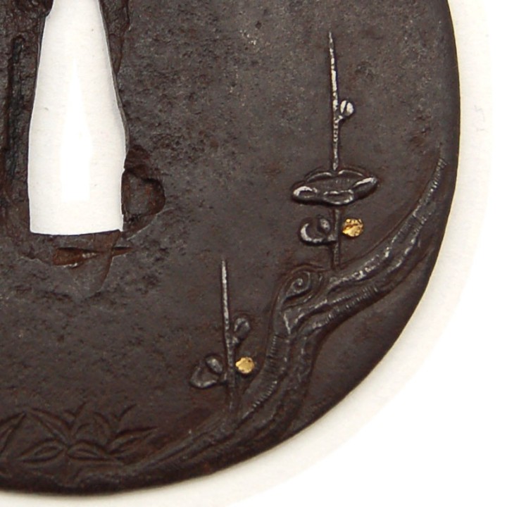 Tsuba Umeki no Hana - 梅樹の花 (Plum Blossoms) - Sold