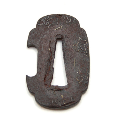 Tsuba - Hamidashi Gata...